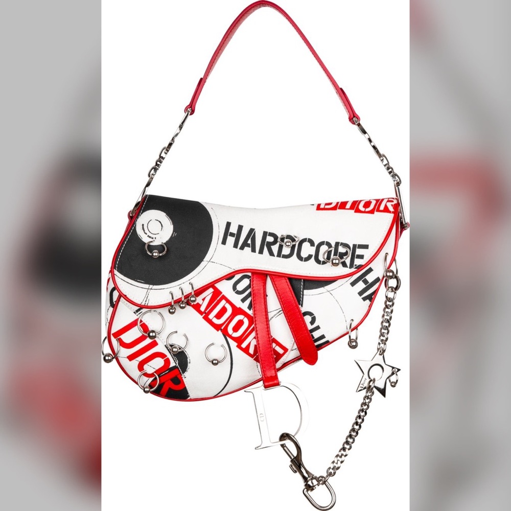 Christian Dior Limited Edition Hardcore Saddle bag